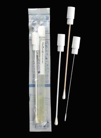 Зонд-тампон (алюміній, бавовна) стерильний пробірка середовище Стюарта